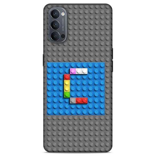 Lopard Oppo Reno 4 Uyumlu Kılıf BloX (13) Silikon Kap C Harfi