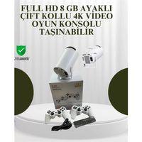 Portatif 4k Projeksiyon – 4.000 Uygulama, Kablosuz Yansıtma Ve Bluetooth 5.0