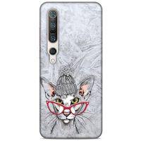 Animax Bereli Kedi Xiaomi Mi 10 Pro Kılıf Desenli Silikon