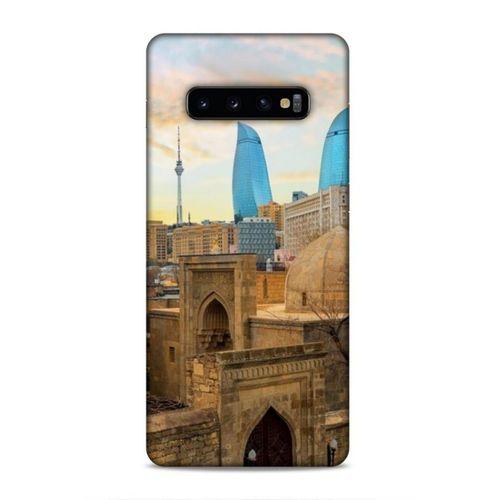 Samsung Galaxy S10 Plus Uyumlu Kılıf Azarbaijan (11) Tam Koruma Ateş Kuleleri