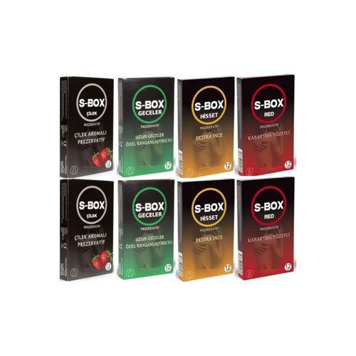 8 Adet Karma Prezervatif Seti 12li