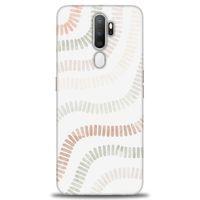 Oppo A9 2020 Kılıf HD Baskılı Kılıf - Renkli Mozaik + Tam Ekran Koruyucu