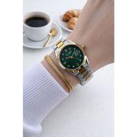 Tom Jones Çelik Kordon 2 Yıl Garantili 3 Atm Suya Dayanıklı Kadın Kol Saati+Bileklik BTJ.10057.4