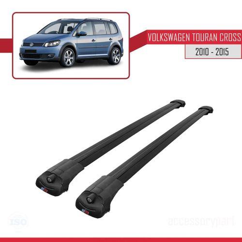Volkswagen Touran CROSS 2010-2015 Arası ile uyumlu ACE-1 Ara Atkı Tavan Barı SİYAH