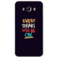 Potkal Hediye Fabrikası Samsung Galaxy J7 2016 Kılıf HD Desen Baskılı Arka Kapak - Everything