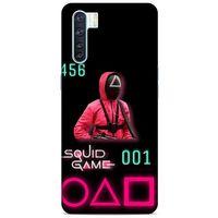 Oppo A91 Uyumlu Kılıf Squid Game (25) Antişok Kapak Yon