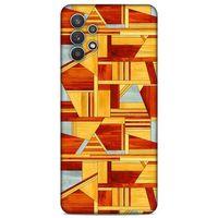 Lopard Samsung Galaxy A32 Uyumlu Kılıf Wood'X (44) Tough Armor Kılıf Desenli
