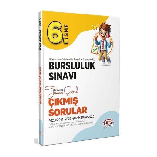 6. Sınıf Bursluluk Sınavı Çıkmış Sorular Ve Çözümleri Editör Yayınları
