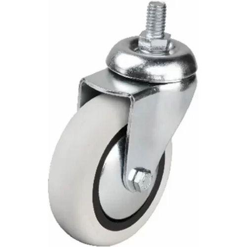 352 - 75x25 Mm Pvc Makaralı Vidalı Teker 4 Adet