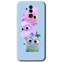 Huawei Mate 20 Lite Kılıf HD Desen Baskılı Arka Kapak + Temperli Cam - Puffy
