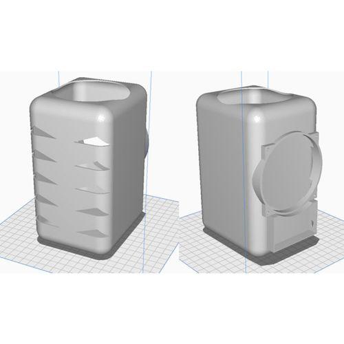 DIY Buzlu Hava Soğutucu Taşınabilir Klima 3D Baskı (Bu ürün Sadece Plastik parçadır - Almadan Önce Soru Sorabilirsiniz)