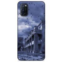 Oppo A72 Kılıf Depresyon (39) Liquid Crystal Kılıf Şeker Pembe Bordo