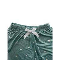 Kadın Kalp Desenli Şort Milan - 001