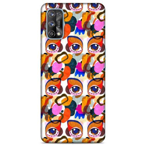 Lopard Oppo Realme 7 Pro Uyumlu Kılıf Sürreal Yüzler ♀ (5) Koruma Kabı Baskılı