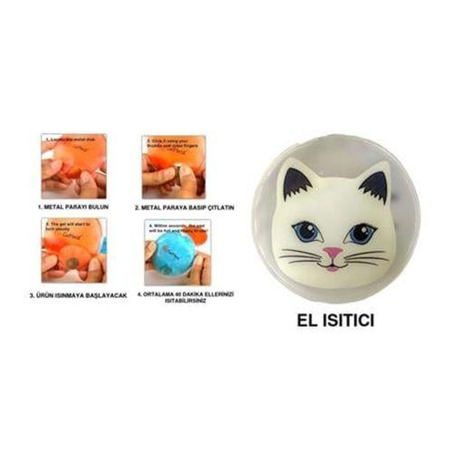 Kedi Cep Sobası,El Isıtıcı,Sıcak Su Torbası Pvc  9Cm