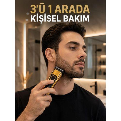 Saç, Sakal, Burun Ve Kulak Bakımı İçin Çok Amaçlı Tıraş Makinesi