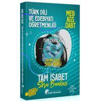 ÖABT MEB AGS Türk Dili ve Edebiyatı Öğretmenliği Tam İsabet 500 Soru Bankası Özdil Akademi