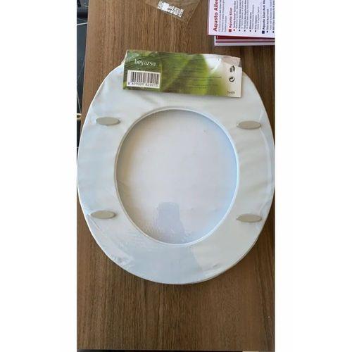 Lüks Klozet Kapağı Desenli Düz Kalın Süngerli Royaleks-14054