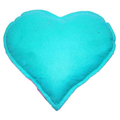 LokmanAVM Kalp Desenli Doğal Kaya Tuzu Yastığı Yeşil - Pembe 2-3 Kg