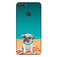 Animax Pug Plajda Huawei Psmart Kılıf Desenli Silikon