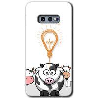 Potkal Hediye Fabrikası Samsung Galaxy S10e Kılıf HD Desen Baskılı Arka Kapak - İdea Lamp
