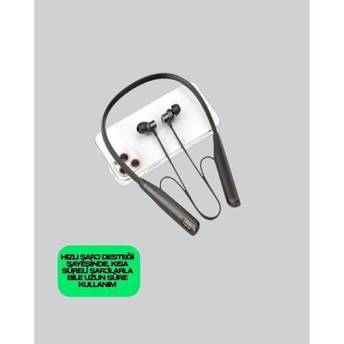 Y12 Bluetooth Kablosuz Kulaklık – Lcd Pil Ekranı, Kompozit Diyafram, Dokunmatik Panel
