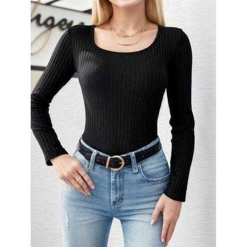 Kadın Uzun Kollu Kaşkorse Bluz