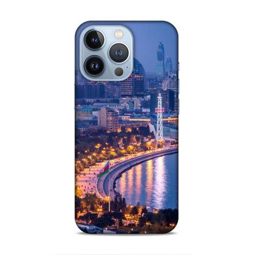 Apple iPhone 13 Pro Uyumlu Kılıf Azarbaijan (29) Arka Koruma Kılıfı Akşam Şehir