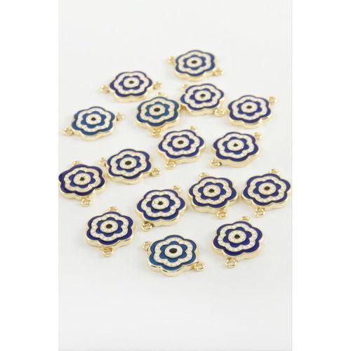 Çiçek Çift Kulplu Mineli Bileklik ve Kolye Ucu Aparatı 1 Adet