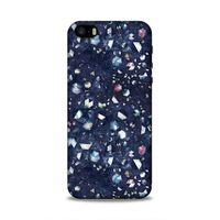 Apple Iphone 5 Uyumlu Kılıf Utopia (36) Glitter Kılıf Kahverengi