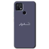 Oppo A15s Kılıf Baskılı Arka Kapak - Sigara Zararlıdır +Tam Ekran Koruyucu
