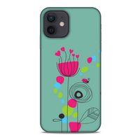 Botanix 100 Apple iPhone 12 Kılıf Silikon Kapak