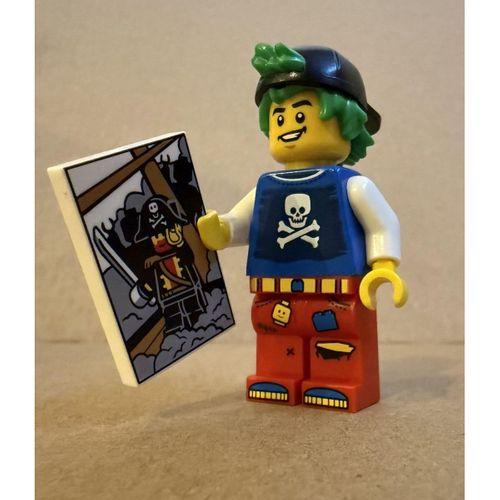 Orjinal Lego Minifigür Pirates Fan Boy