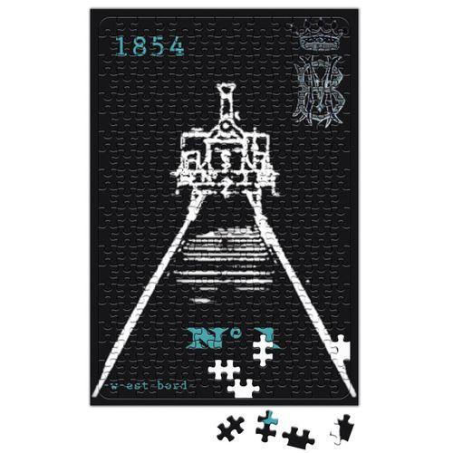 Locomotiva Baronesa N° 1 1854 Puzzle 240 Parça Yapboz