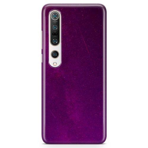 Xiaomi Mi 10 Pro Kılıf Fuşya Geceler 2 Arka Kapak Koruma Desenli Full Koruyucu