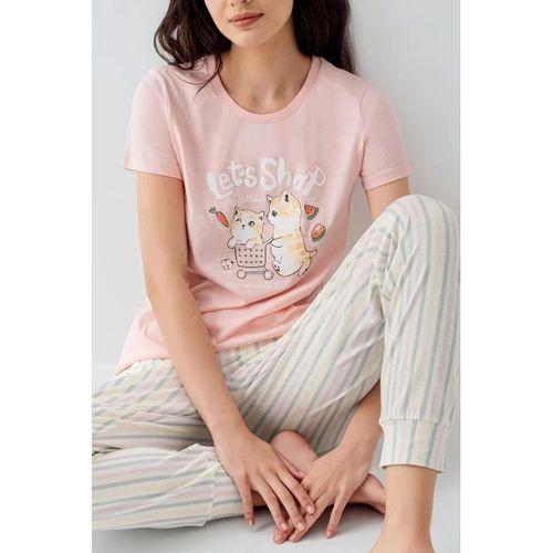 Arnetta 3571-s Kısa Kol Pijama Takımı