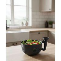 Süzgeçli Hazneli Sebze Yıkama Kabı Pratik Ve Dayanıklı Mutfak Yardımcısı