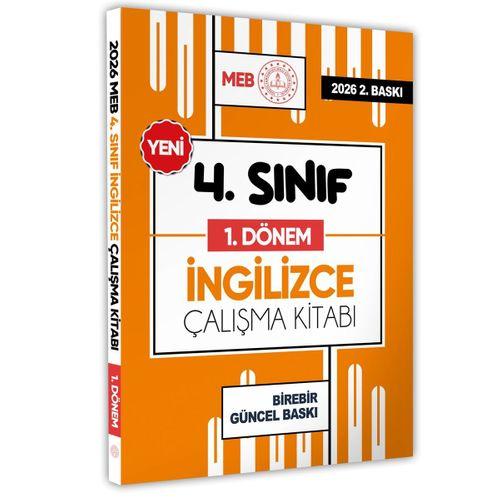 2026 MEB ÖDM İlkokul 4 Sınıf İNGİLİZCE 1 DÖNEM Çalışma Kitabı Alıştırmalı/Soru Bankası BASKI ÜCRETİ