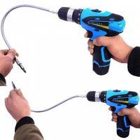 PowerMaster PM-20507 Esnek Bükülebilir Matkap Uzatma Hortumu 1/4 Bits Ucu 400mm