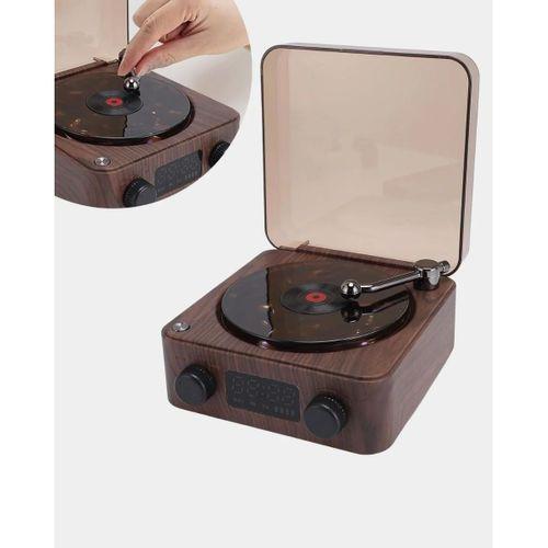 Dekoratif Gece Işıklı Bluetooth Hoparlör – Saatli Tasarım