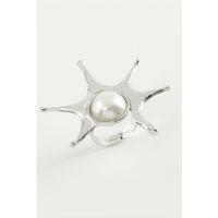 Güneş İnci Metal Yüzük