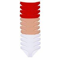 12 adet Süper Eko Set Likralı Kadın Slip Külot 508