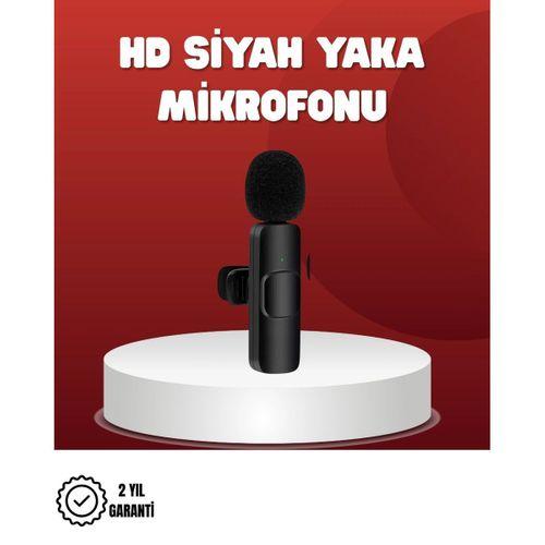 2’li Kablosuz Yaka Mikrofonu İphone İçin Profesyonel Video Ses