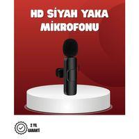 2’li Kablosuz Yaka Mikrofonu İphone İçin Profesyonel Video Ses