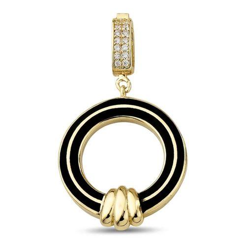 14 Ayar Daire Kolye Ucu HSM10103