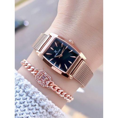 Daniel Klein Çelik Hasır Kordon 2 Yıl Garantili 3Atm Suya Dayanıklı Kadın Kol Saati+Bileklik B141196