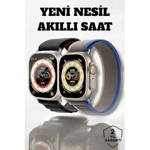 49mm Ekranlı, Kan Basıncı Ve Adımsayar Özellikli Bluetooth Akıllı Saat
