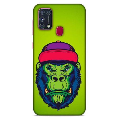 Lopard Samsung Galaxy M31 Uyumlu Kılıf Tattoo's (46) Core Armor Kılıf Maymun Dövmesi