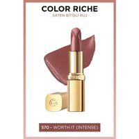 L'Oreal Paris Color Riche Saten Bitişli Ruj - 570 Worth It (Intense)