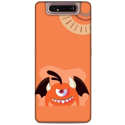 Emojix (36) Samsung Galaxy A80 Kılıf Silikon Kapak Desenli